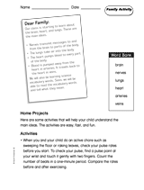 How Your Body Works: Family Activity
