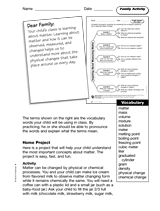 Measuring Matter: Family Activity