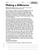 Science and Social Studies: Making a Difference