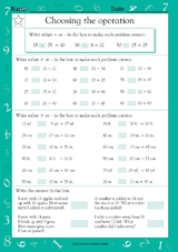 Choosing the Operation: Add or Subtract II